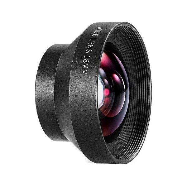 Lente Wide Neewer HD 18mm para Celular com Rosca 17mm - LS-42