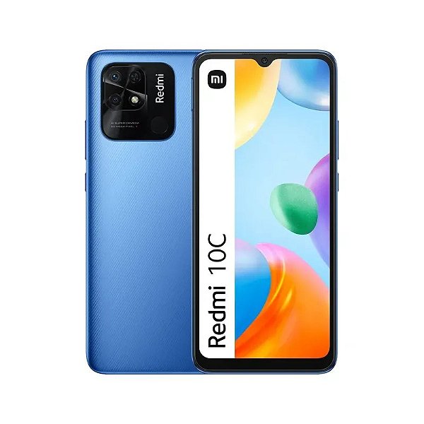 Smartphone Xiaomi Redmi 10C LTE Dual SIM 6.71" 4GB/64GB Azul