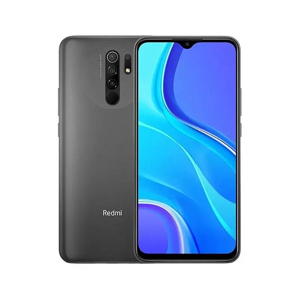 Smartphone Xiaomi Redmi 9 LTE Dual SIM 6.53" 4GB/64GB Cinza (Global)