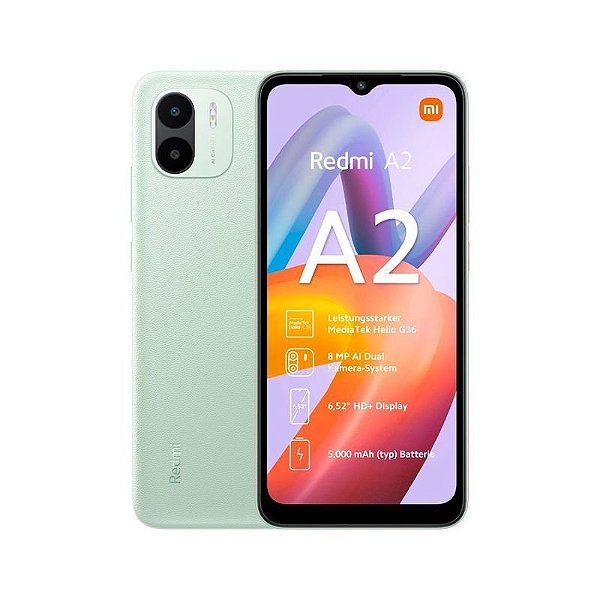 Smartphone Xiaomi Redmi A2 LTE Dual SIM 6.52" 2GB/32GB Verde (Global)