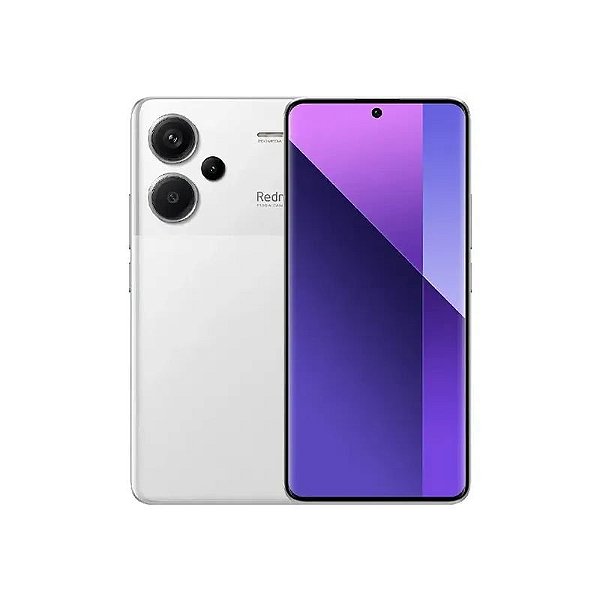Xiaomi Redmi Note 13 Pro+ 5G NFC Dual SIM 512GB/12GB RAM, Tela 6.67", Câmeras 200+8+2MP/16MP - Branco (Software Global China)