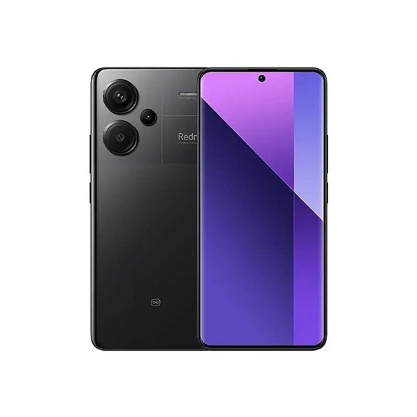 Xiaomi Redmi Note 13 Pro+ 5G NFC Dual SIM 256GB/8GB RAM, Tela 6.67", Câmeras 200+8+2MP/16MP - Midnight Black (Global)