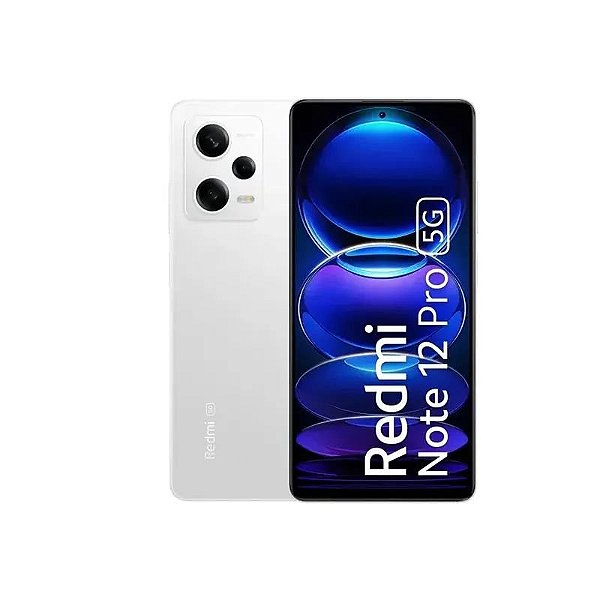 Xiaomi Redmi Note 12 Pro 5G NFC Dual SIM 256GB/12GB RAM 6.67" 50+8+2MP/16MP Mirror White (Global China Software)
