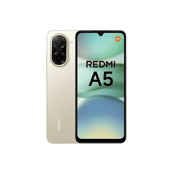 Xiaomi Redmi A5 Celular 64GB 3GB RAM Dourado