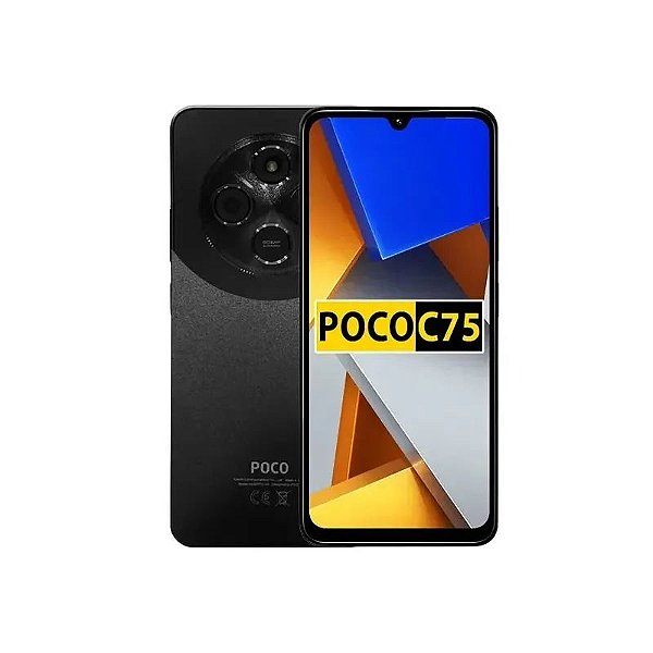 Xiaomi Poco C75 NFC Dual SIM 256GB/8GB RAM 6.88" 50MP/13MP Preto (Global)
