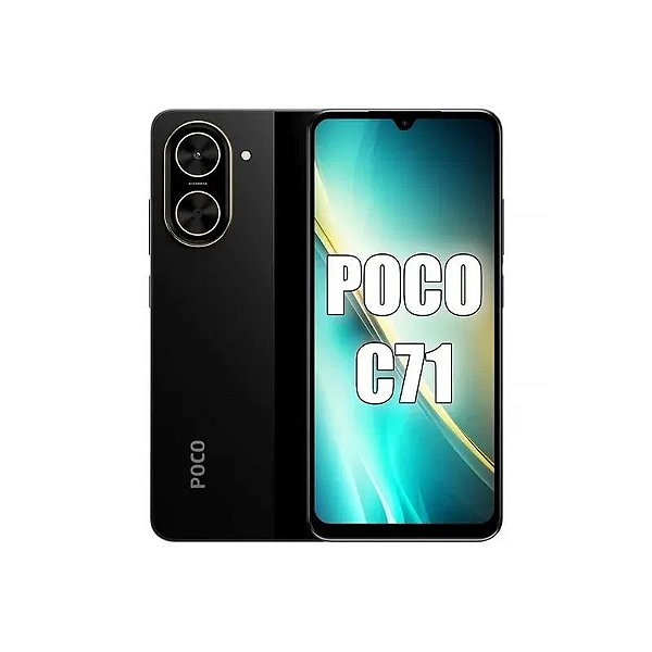 Xiaomi Poco C71 Preto - 64GB, 3GB RAM