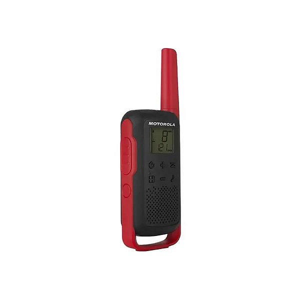 Walkie Talkie Motorola T-210 - Alcance de 20 Milhas (32 KM)