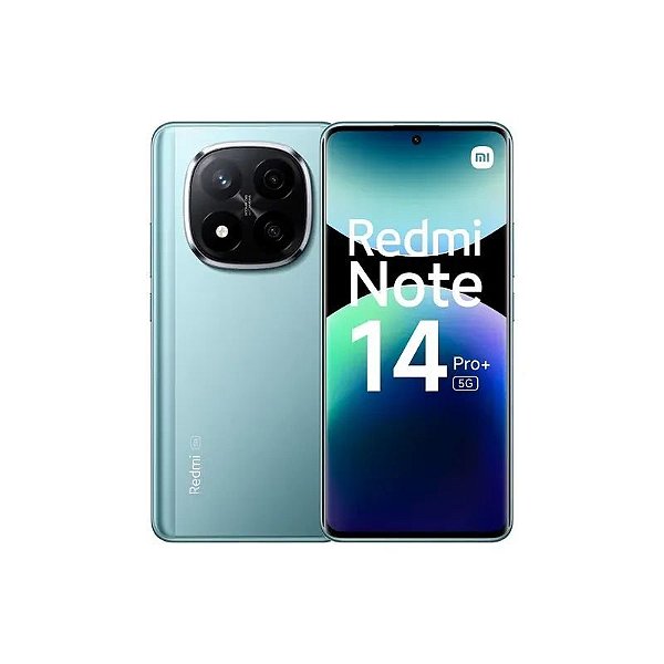 Smartphone Xiaomi Redmi Note 14 Pro+ 5G Global 256GB 8GB RAM Dual SIM Tela 6.67" Azul