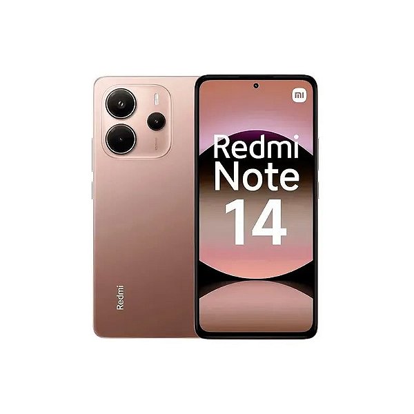 Smartphone Xiaomi Redmi Note 14 4G Global 256GB 8GB RAM Dual SIM Tela 6.67" Dourado