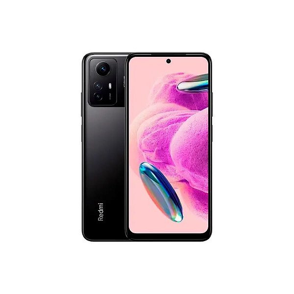 Smartphone Xiaomi Redmi Note 12S 4G Global 128GB 6GB RAM Dual SIM Tela 6.43" NFC - Preto