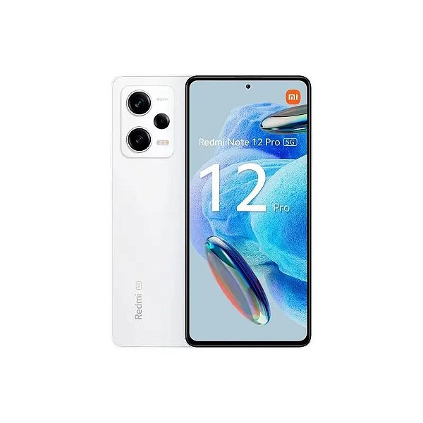 Smartphone Xiaomi Redmi Note 12 Pro 5G 128GB 8GB RAM Dual SIM Tela 6.67" Branco