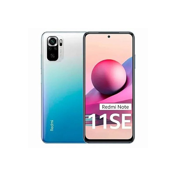 Smartphone Xiaomi Redmi Note 11 SE 128GB 4GB RAM Dual SIM Tela 6.43" Azul