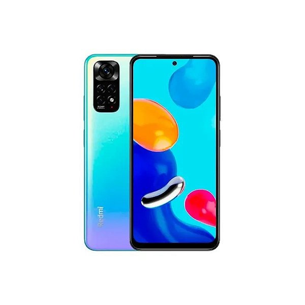 Smartphone Xiaomi Redmi Note 11 Global 128GB 4GB RAM Dual SIM Tela 6.43" Star Azul
