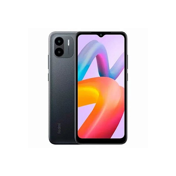 Smartphone Xiaomi Redmi A2 Global 32GB 2GB RAM Dual SIM Tela 6.52" Preto