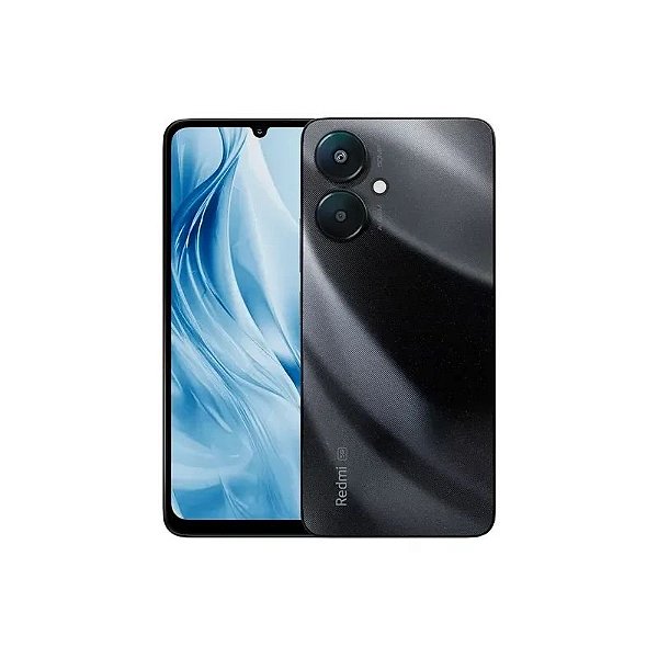 Smartphone Xiaomi Redmi 13C 5G 256GB 8GB RAM Dual SIM Tela 6.74" Preto (Lacre Pequeno)
