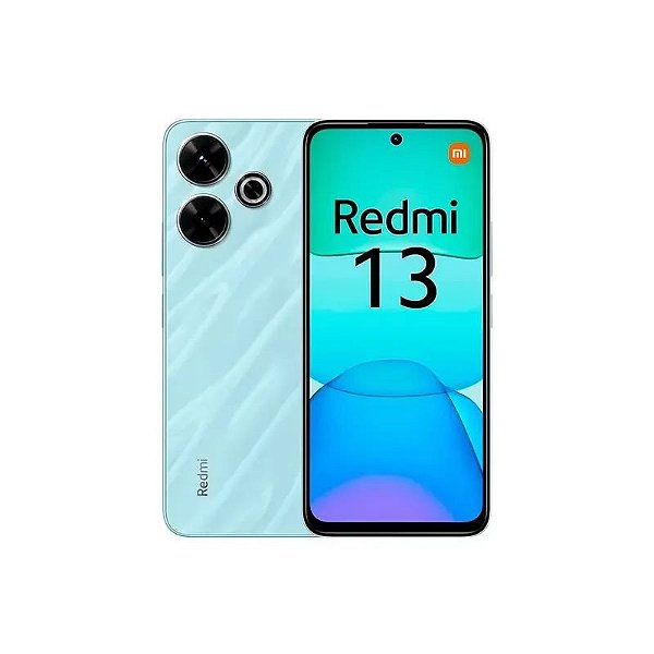 Smartphone Xiaomi Redmi 13 128GB 8GB RAM Dual SIM Tela 6.79" Azul