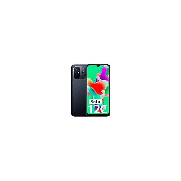 Smartphone Xiaomi Redmi 12C 128GB 4GB RAM Dual SIM Tela 6.71" Preto