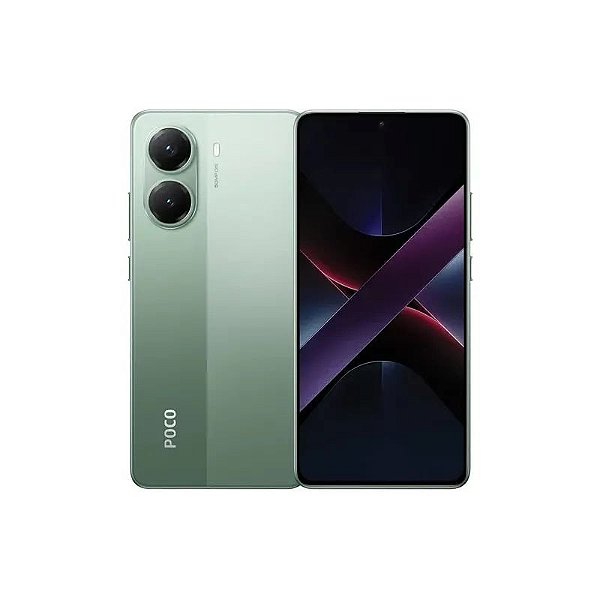 Smartphone Xiaomi Poco X7 Pro 5G Global 512GB 12GB RAM Dual SIM Tela 6.67" Verde - Caixa Slim