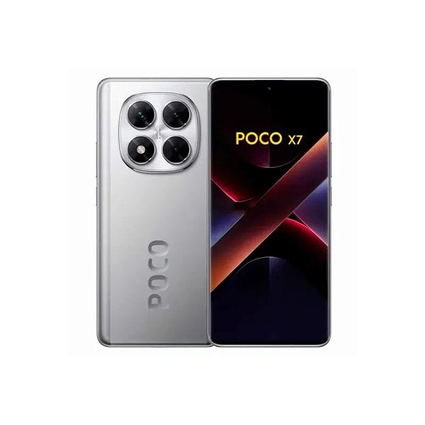 Smartphone Xiaomi Poco X7 5G Global 512GB 12GB RAM Dual SIM Tela 6.67" Prata