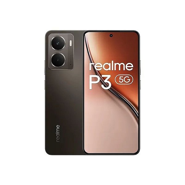 Smartphone Realme P3 5G RMX5079 NFC Dual SIM 256GB/8GB RAM Tela 6.67" Câmera 50+2MP/16MP Comet Grey (CX Slim)