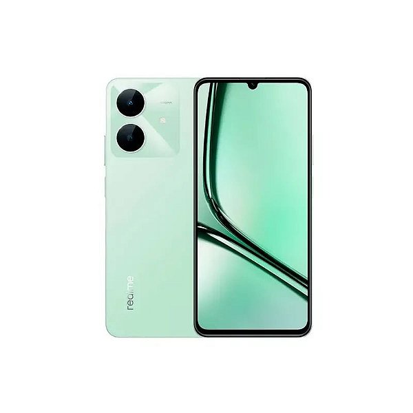 Smartphone Realme Note 60X RMX3938 64GB 3GB RAM Dual SIM Tela 6.74" Verde (Anatel)