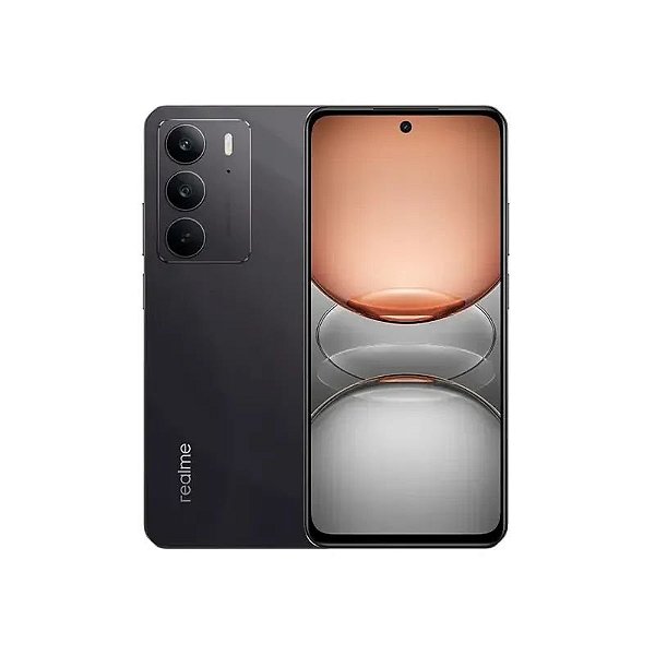 Smartphone Realme C75 RMX3941 NFC Dual SIM 256GB/8GB RAM 6.72" 50MP/8MP Storm Black (Anatel)