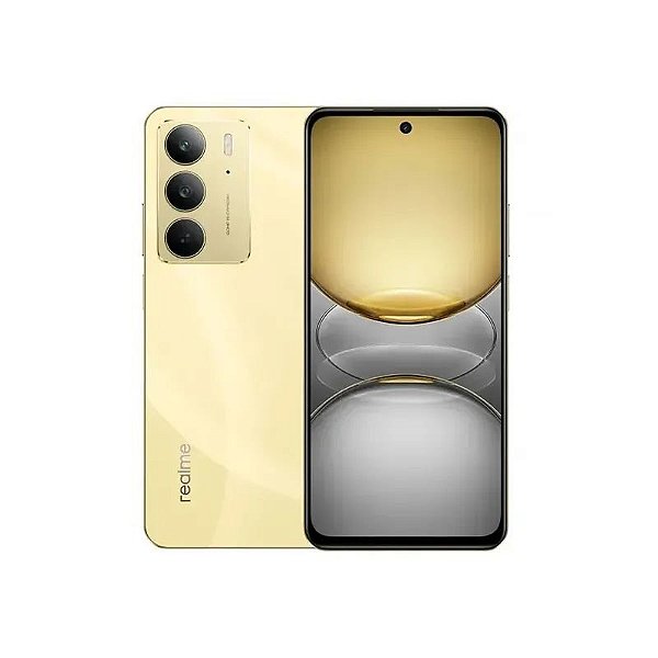 Smartphone Realme C75 RMX3941 NFC Dual SIM 256GB/8GB RAM 6.72" 50MP/8MP Lightning Gold (Anatel)
