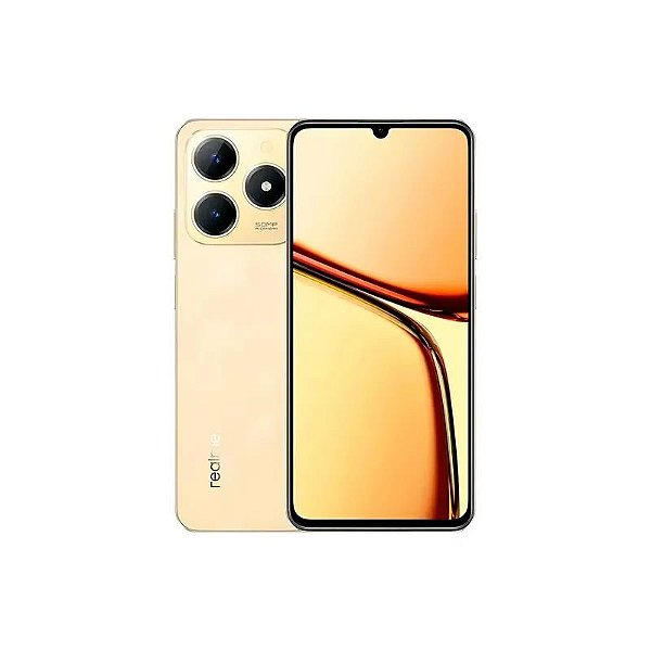 Smartphone Realme C61 RMX3930 128GB 6GB RAM Dual SIM Tela 6.74" Dourado