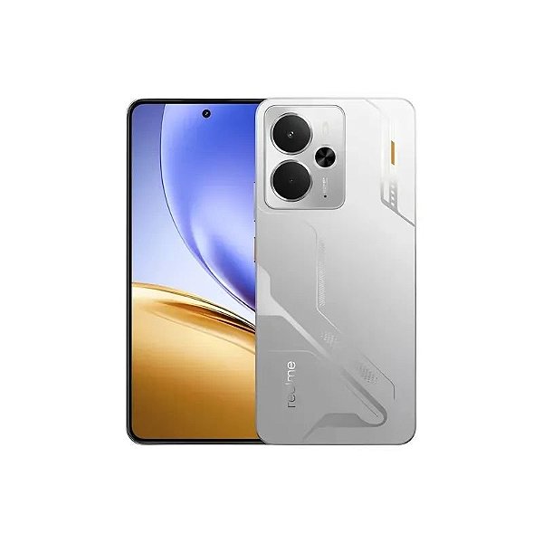 Smartphone Realme 14 5G RMX5070 512GB 12GB RAM Dual SIM Tela 6.67" Prata