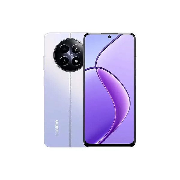 Smartphone Realme 12 5G RMX3999 Roxo - 256GB, 8GB RAM, Dual SIM, Tela 6.7"