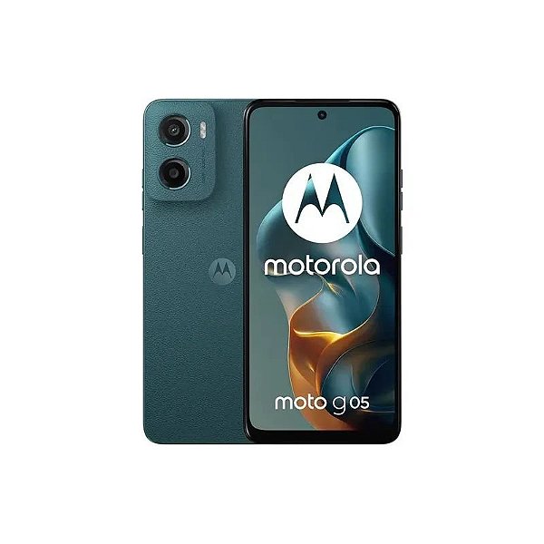 Smartphone Motorola Moto G05 XT-2523-4 256GB 4GB RAM Dual SIM Tela 6.67" Verde