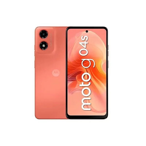 Smartphone Motorola Moto G04S XT-2421-7 128GB 4GB RAM Dual SIM Tela 6.56" Laranja