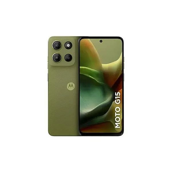 Smartphone Motorola G15 XT-2521-2 128GB 4GB Verde
