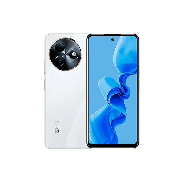 Smartphone Itel S24 256GB 8GB RAM Dual SIM Tela 6.6" Branco (Anatel)