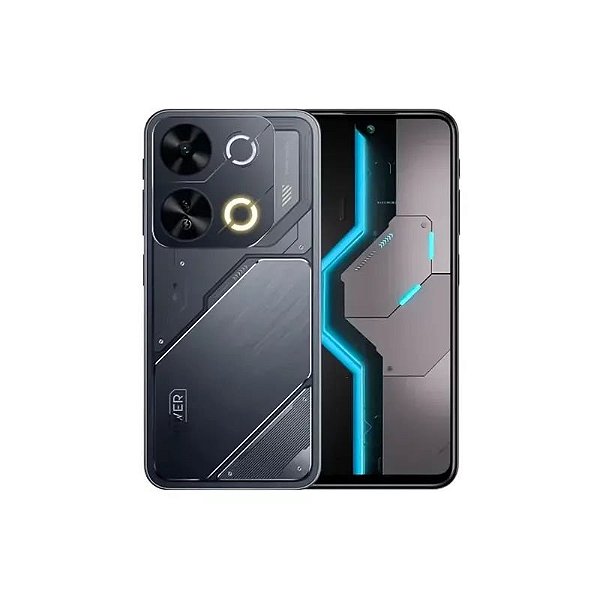 Smartphone Itel P65 256GB 6GB RAM Dual SIM Tela 6.7" Preto (Anatel)