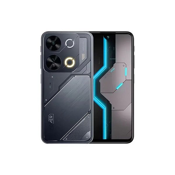 Smartphone Itel P65 128GB 4GB RAM Dual SIM Tela 6.7" Preto (Anatel)