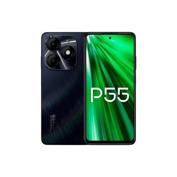 Smartphone Itel P55 A666LN 128GB 8GB RAM LTE Tela 6.6" Preto