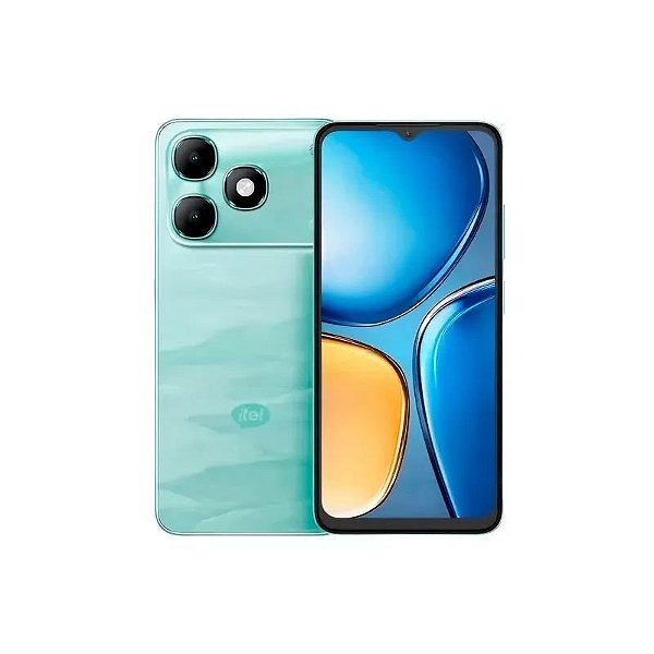 Smartphone Itel A90 A6610L 256GB 4GB RAM Dual SIM Tela 6.6" Verde (Anatel)