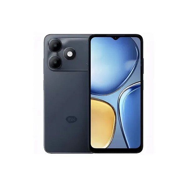 Smartphone Itel A90 A6610L 256GB 4GB RAM Dual SIM Tela 6.6" Preto (Anatel)