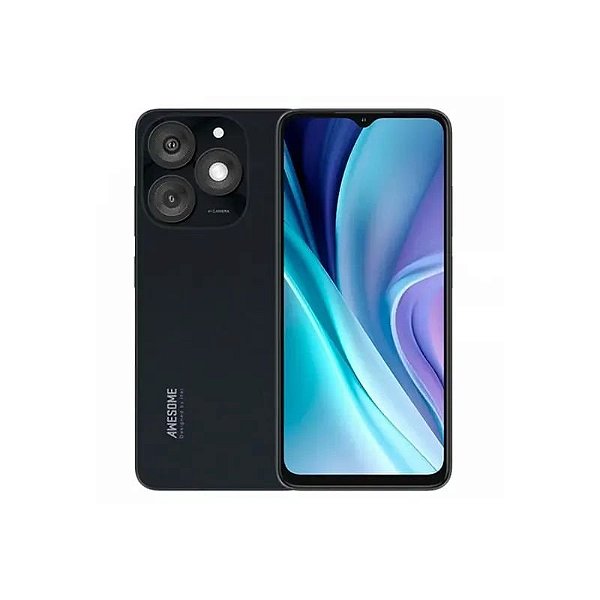 Smartphone Itel A50 A667LP 128GB 3GB RAM Dual SIM Tela 6.6" Preto (Anatel)