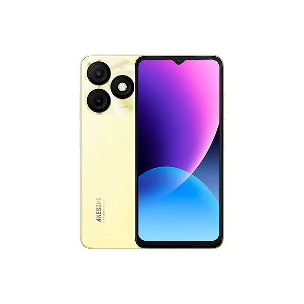 Smartphone Itel A50 A667LP 128GB 3GB RAM Dual SIM Tela 6.6" Dourado (Anatel)