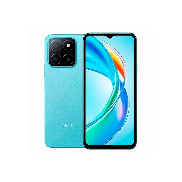 Smartphone Honor X5B Plus 256GB 4GB RAM Dual SIM LTE Tela 6.56" Azul