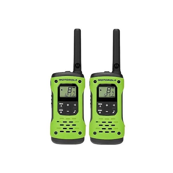 Rádio Comunicador Motorola Talkabout T-600 56 KM IP67 - Kit com 2 Unidades