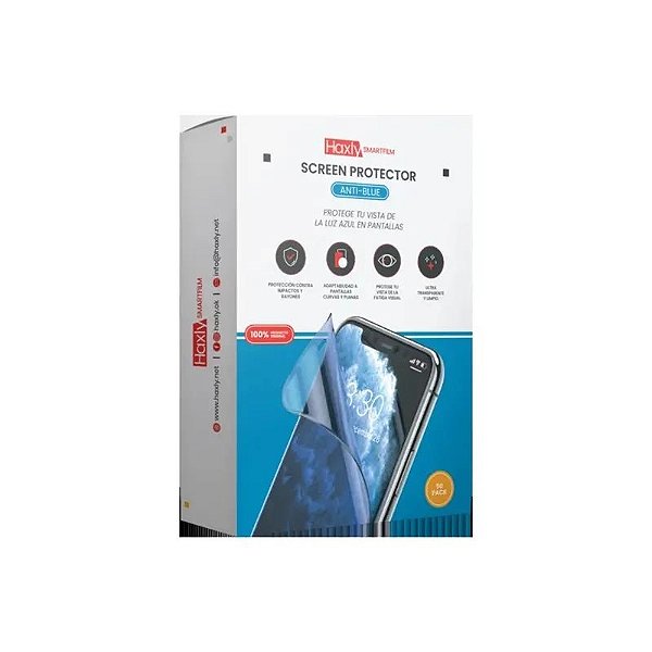 Película Haxly Smartfilm Anti Blue-Ray HX-F0004-50 para Smartphone - 50 Unidades
