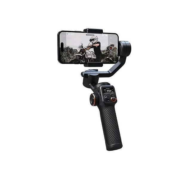 Estabilizador Hohem A-RM91 iSteady M6 3 Eixos para Smartphone - Preto