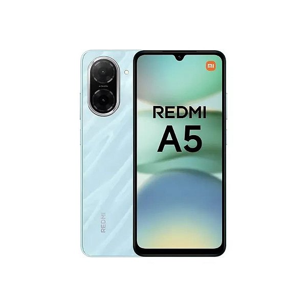 Celular Xiaomi Redmi A5 Dual SIM 64GB/3GB RAM, Tela 6.88", Câmeras 32MP/8MP - Ocean Blue (Global)
