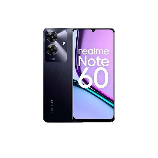 Celular Realme Note 60 RMX3933 Dual SIM 128GB 4GB Preto Mármore