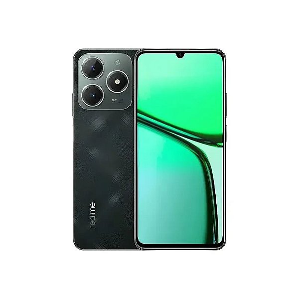 Celular Realme C61 RMX3930 NFC Dual SIM 128GB/4GB RAM 6.74" 50MP/5MP Dark Green (Anatel)