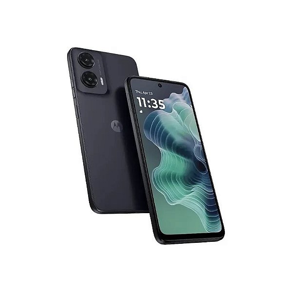 Celular Motorola Moto G35 5G XT2433-2 NFC Nano + eSIM 256GB/4GB RAM, Tela 6.72", Câmeras 50+8MP/16MP - Preto