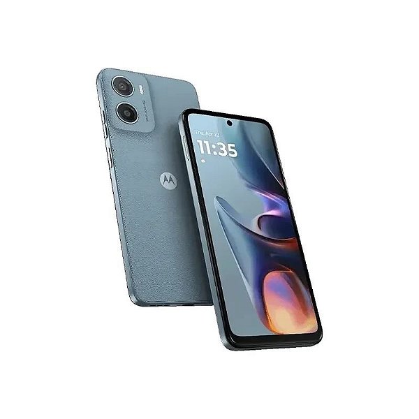 Celular Motorola Moto E15 XT2523-8 Dual SIM 64GB 2GB RAM 6.67" 32MP+8MP Azul Cantera